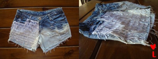 Short Franjado